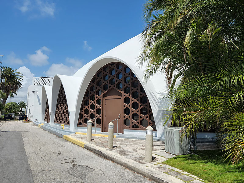 Miami Beach, FL ~ Temple Beth Sholom (1956) - Synagogues Of The South